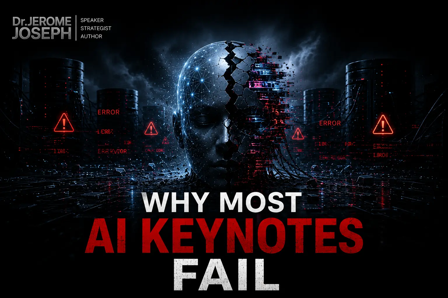 AI system failure in dark tech world AI system failure in dark tech world